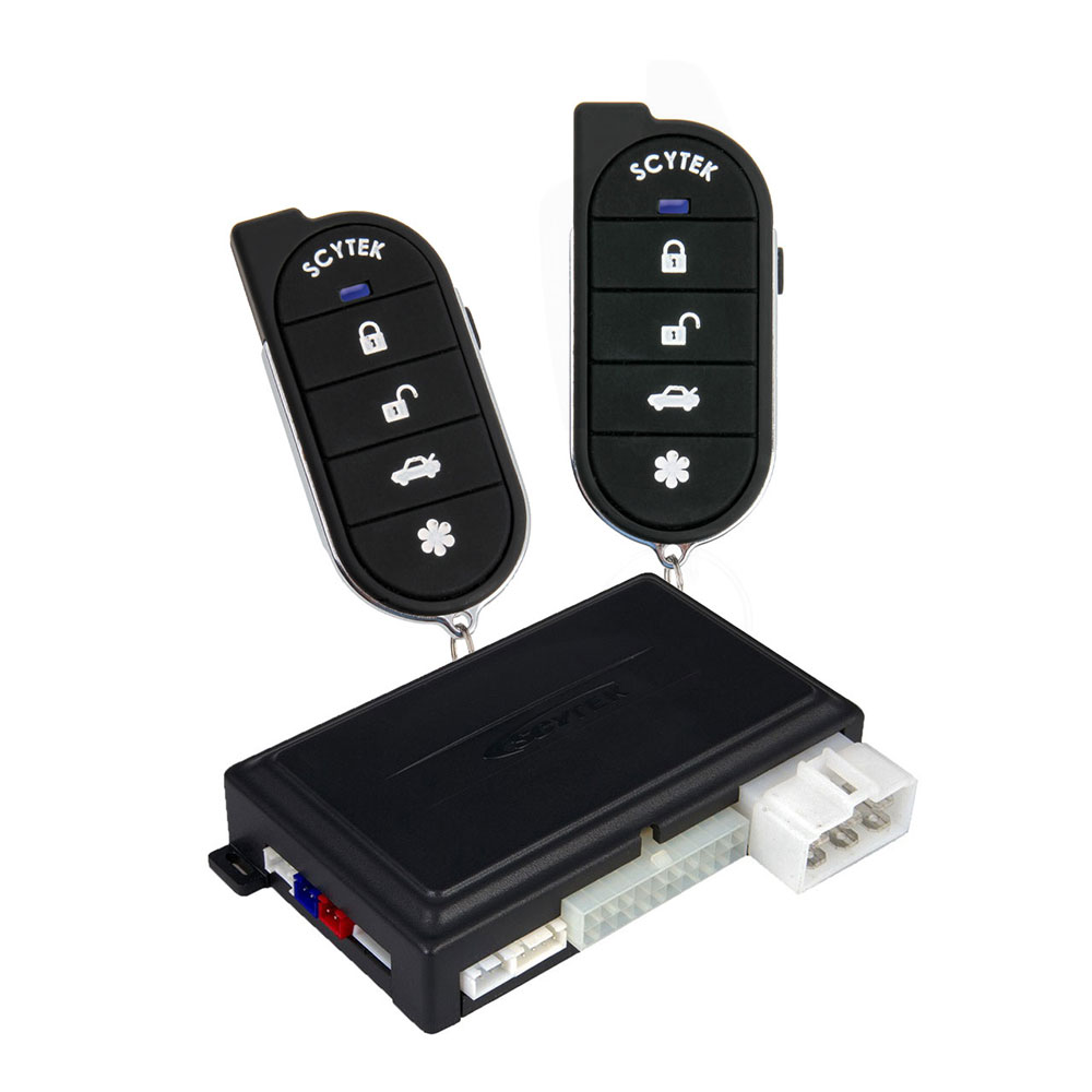  Sistema de seguridad de la alarma del coche, entrada sin llave  2-Way LCD teledirigido Scytek 777